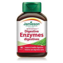Jamieson Nutrisentials Digestive Enzymes 90 Caplets - YesWellness.com