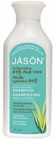 Jason Moisturizing 84% Aloe Vera Shampoo 473 ml - YesWellness.com