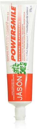 Jason Powersmile Whitening Toothpaste - Powerful Peppermint 170g - YesWellness.com