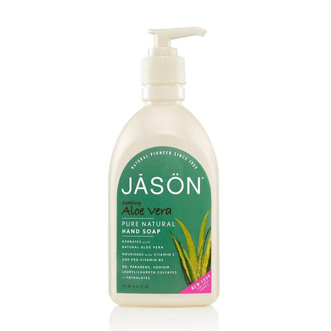 Jason Soothing Aloe Vera Hand Soap 473 ml - YesWellness.com