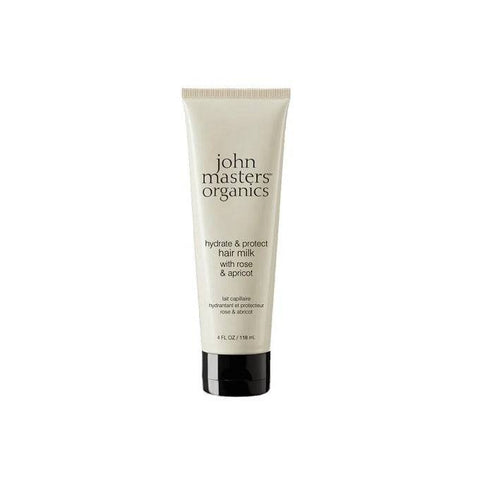 John Masters Organics Hydrate & Protect Hair Milk with Rose & Apricot 118mL - YesWellness.com