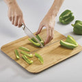 Joseph Joseph Chop2Pot Bamboo Folding Chopping Board with Non-slip Feet - YesWellness.com