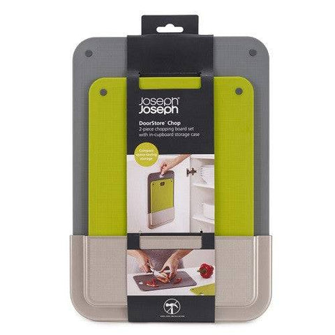 Joseph Joseph DoorStore Chop 2-piece Chopping Board with In-Cupboard Storage Case - YesWellness.com