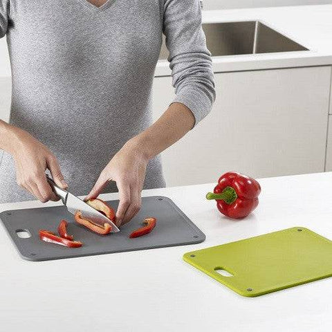 Joseph Joseph DoorStore Chop 2-piece Chopping Board with In-Cupboard Storage Case - YesWellness.com