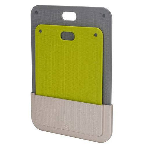 Joseph Joseph DoorStore Chop 2-piece Chopping Board with In-Cupboard Storage Case - YesWellness.com