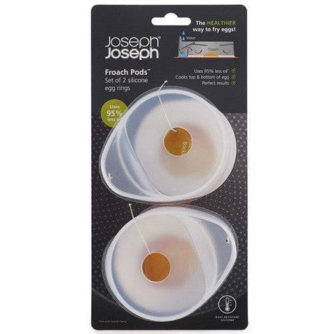 Joseph Joseph Froach Pods Set of 2 Silicone Egg Rings - YesWellness.com