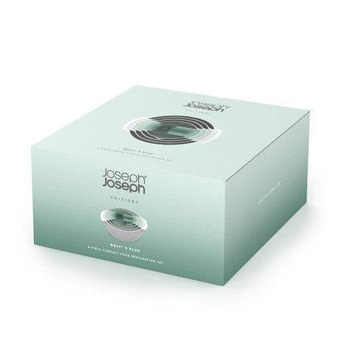 Joseph Joseph Nest 9 Plus 9-piece Compact Food Preparation Set Sage - YesWellness.com