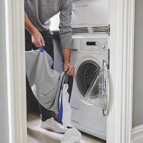 Joseph Joseph Tota 60-Litre Easy-Empty Laundry Basket Black - YesWellness.com