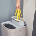 Joseph Joseph Tota 60-Litre Easy-Empty Laundry Basket Grey - YesWellness.com