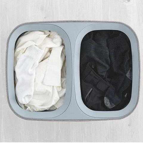 Joseph Joseph Tota 90-Litre Easy-Empty Laundry Basket Grey - YesWellness.com