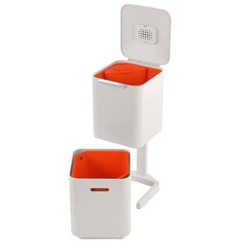 Joseph Joseph Totem Compact Waste Seperation and Recycling Unit White