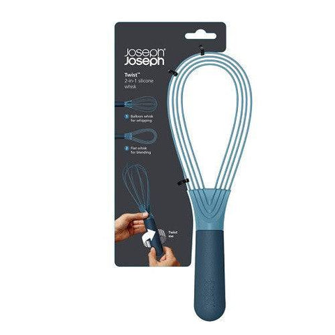 Joseph Joseph Twist 2-in-1 Silicone Whisk Blue - YesWellness.com