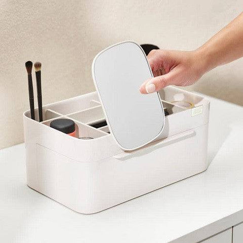 Joseph Joseph Viva Large Cosmetic Organizer with Removable Mirror - YesWellness.com