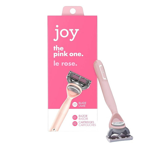 joy The Pink One - 1 Razor and 2 Cartridges