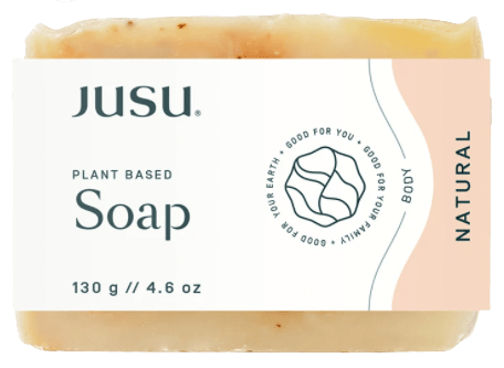 JUSU Plant Based Bar Soap 130g - YesWellness.com