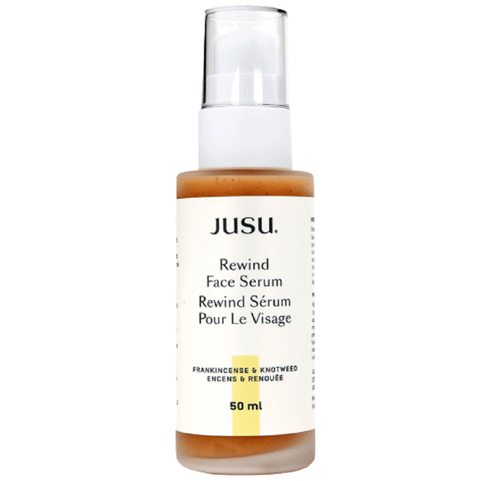 Expires February 2026 Clearance JUSU Plant Based Rewind Face Serum Frankincense and Knotweed - 50mL