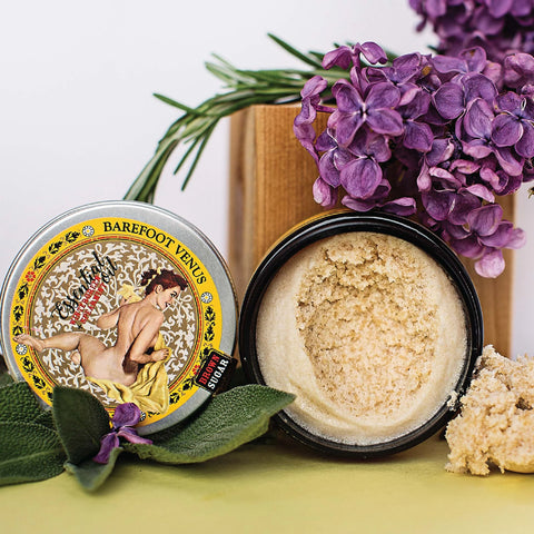 Barefoot Venus Essential Oil Sugar Scrub 90g