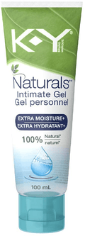 K-Y Naturals Intimate Gel Extra Moisture+ With Hyaluronic Acid 100mL - YesWellness.com