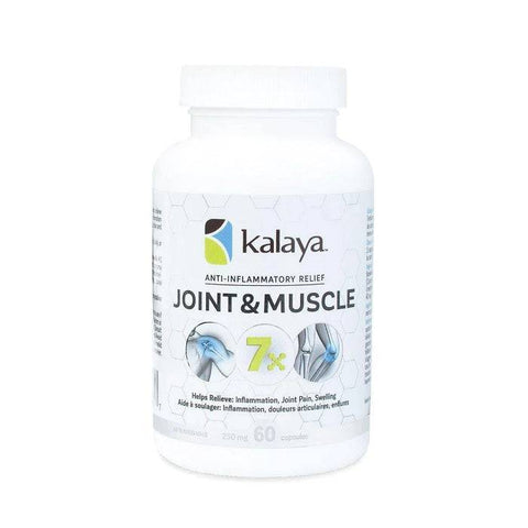 Expires February 2026 Clearance Kalaya 7x Joint & Muscle Anti-Inflammatory Relief 60 Capsules