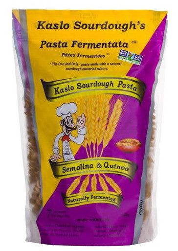 Expires July 2024 Clearance Kaslo Sourdoughs Pasta Fermentata Quinoa 560 Grams - YesWellness.com