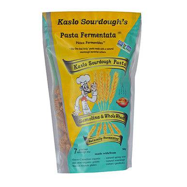 Kaslo Sourdoughs Pasta Fermentata Whole Wheat 560g - YesWellness.com