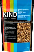 Kind Snacks Healthy Grains Vanilla Blueberry Clusters with Flax Seeds Bag 312 Grams - YesWellness.com