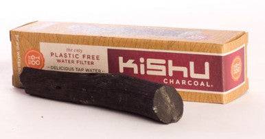 Kishu Charcoal To Go For Water Bottles - Plastic Free Water Filter 1 Count - YesWellness.com