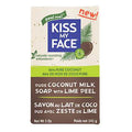 Kiss My Face Coconut Milk with Lime Peel Bar 141g - YesWellness.com