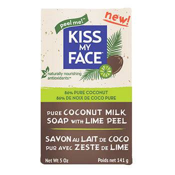 Kiss My Face Coconut Milk with Lime Peel Bar 141g