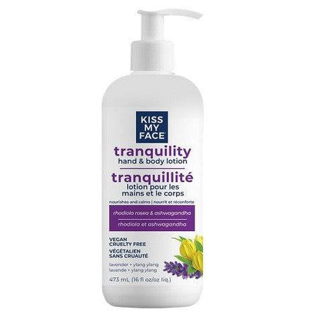 Kiss My Face Tranquility Hand & Body Lotion Lavender 473ml - YesWellness.com