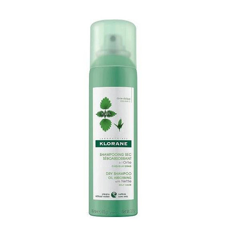 Klorane Dry Shampoo Oil Absorbing with Nettle 150mL - YesWellness.com