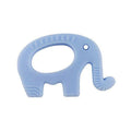 Knute Kids Elephant Shape Silicone Teether - Blue - YesWellness.com