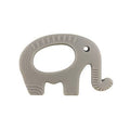 Knute Kids Elephant Shape Silicone Teether - Grey - YesWellness.com