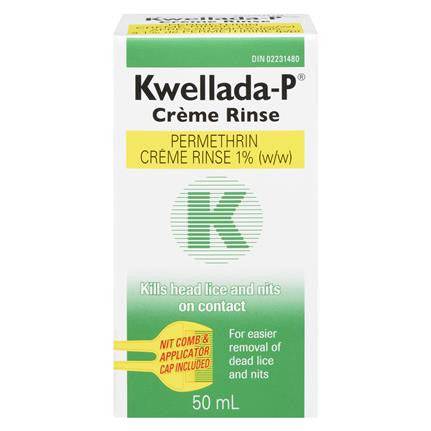 Kwellada-P Crème Rinse Permethrin Crème Rinse 1% (w/w) - YesWellness.com