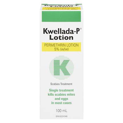 Kwellada-P Lotion Permethrin Lotion 5% (w/w) 100mL - YesWellness.com