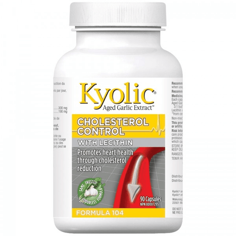 Kyolic Formula 104 Cholesterol Control with Lecithin - YesWellness.com