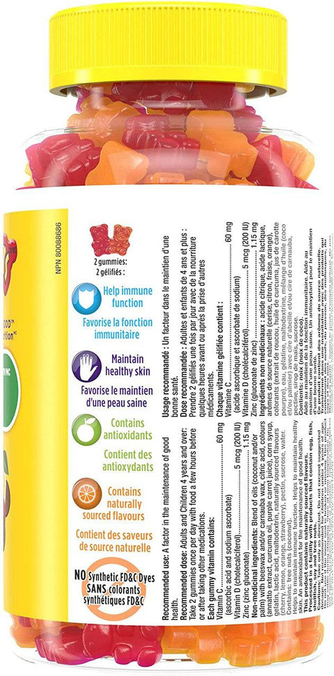 L'il Critters Immune C Plus Zinc 190 Gummy Vitamins - YesWellness.com