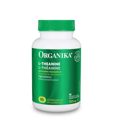 Organika L-Theanine 225mg 90 Capsules
