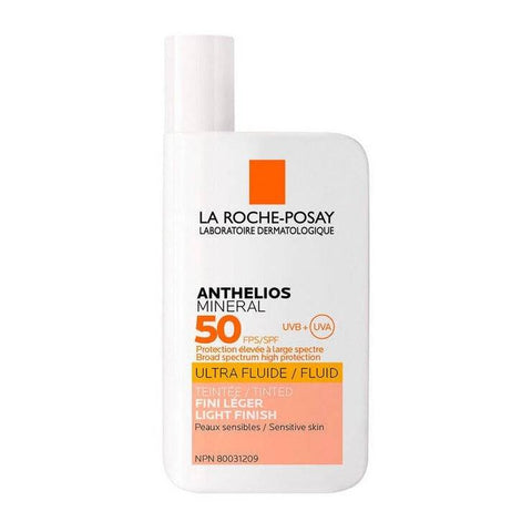 La Roche-Posay Anthelios Mineral SPF 50 Ultra Fluid Tinted 50mL - YesWellness.com