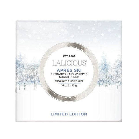Lalicious Après Ski Extraordinary Whipped Sugar Scrub (Limited Edition) - Exfoliate & Moisturize 16oz / 453g - YesWellness.com