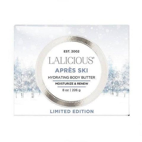 Lalicious Après Ski Hydrating Body Butter (Limited Edition) - Moisturize & Renew 8oz / 226g - YesWellness.com