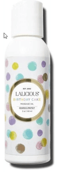 Lalicious Birthday Cake Body Oil 2 oz - YesWellness.com