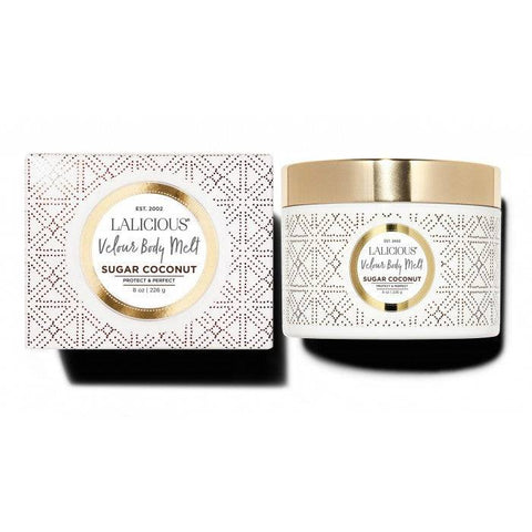 Lalicious Sugar Coconut Velour Body Melt 8 oz (226 grams)