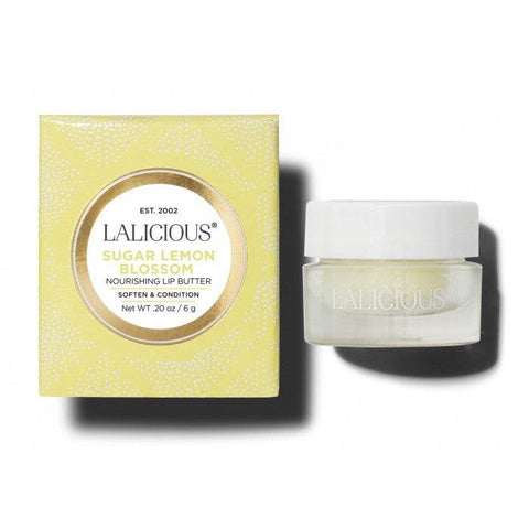 Lalicious Sugar Lemon Blossom Lip Butter 20 oz (6 grams) - YesWellness.com