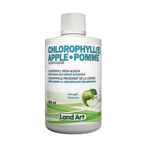 Land Art Chlorophyll Apple 500mL - YesWellness.com