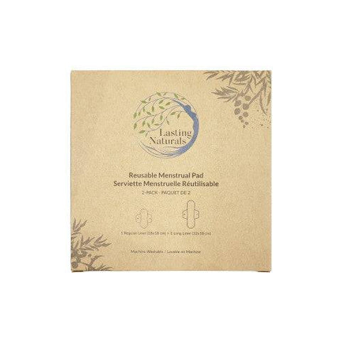 Lasting Naturals Reusable Menstrual Pads - YesWellness.com