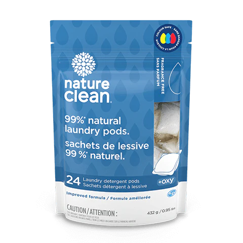 Nature Clean  Laundry Detergent Pods 24 Counts 432g