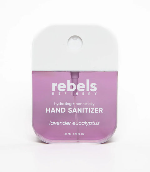 Rebels Refinery Refillable Lavender Pocket Sanitizer 38mL