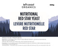 Left Coast Organics Nutritional Red Star Yeast 400g - YesWellness.com