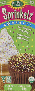 Let's Do Organic Confetti Sprinkelz Gluten Free 28 grams - YesWellness.com